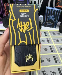 Taffy 2G Disposable Lemon Haze flavor delivers diamond-infused live resin potency, bright citrus terpenes, smooth vapor, and long-lasting 2-gram performance. Rechargeable THC disposable built for uplifting effects.